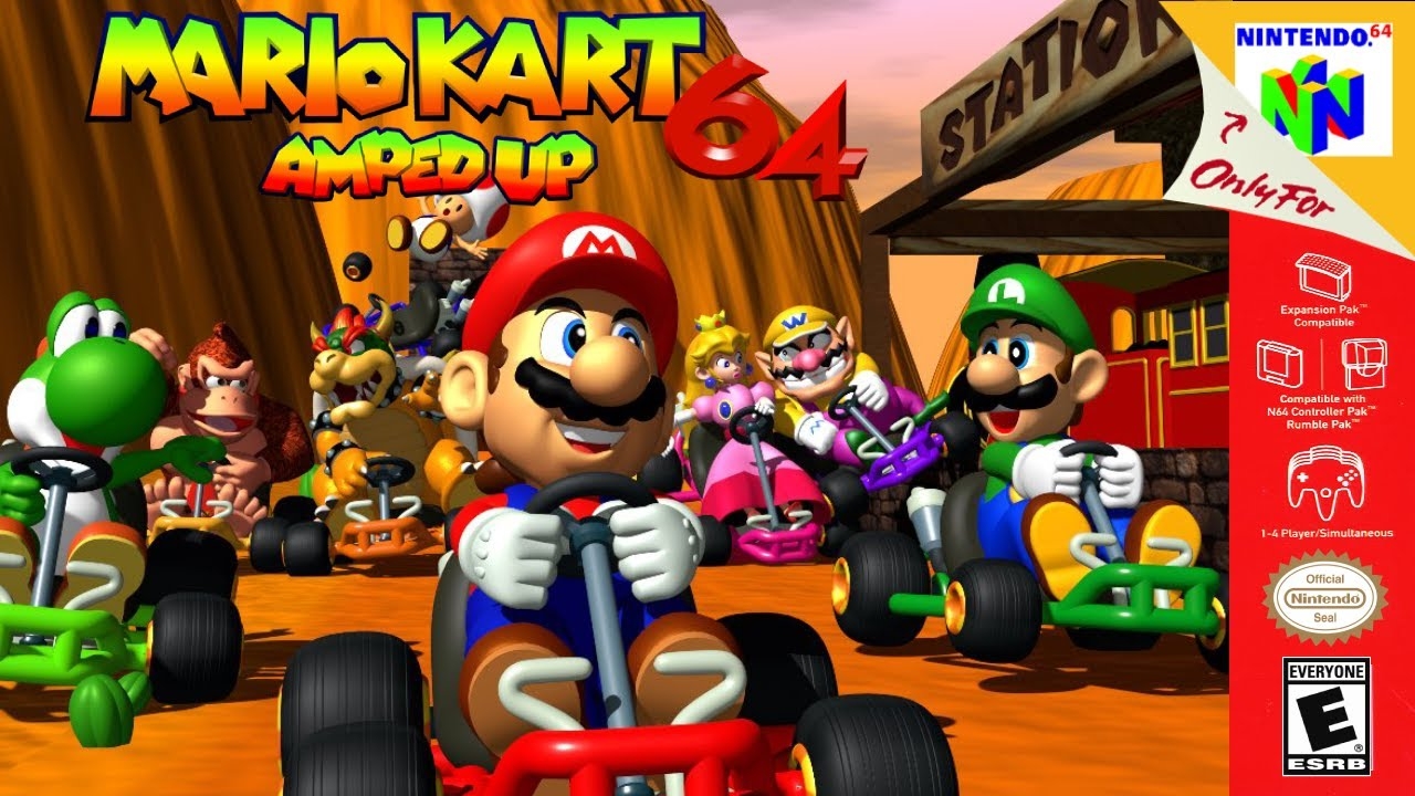 Mario Kart 64 Amped Up V2 82