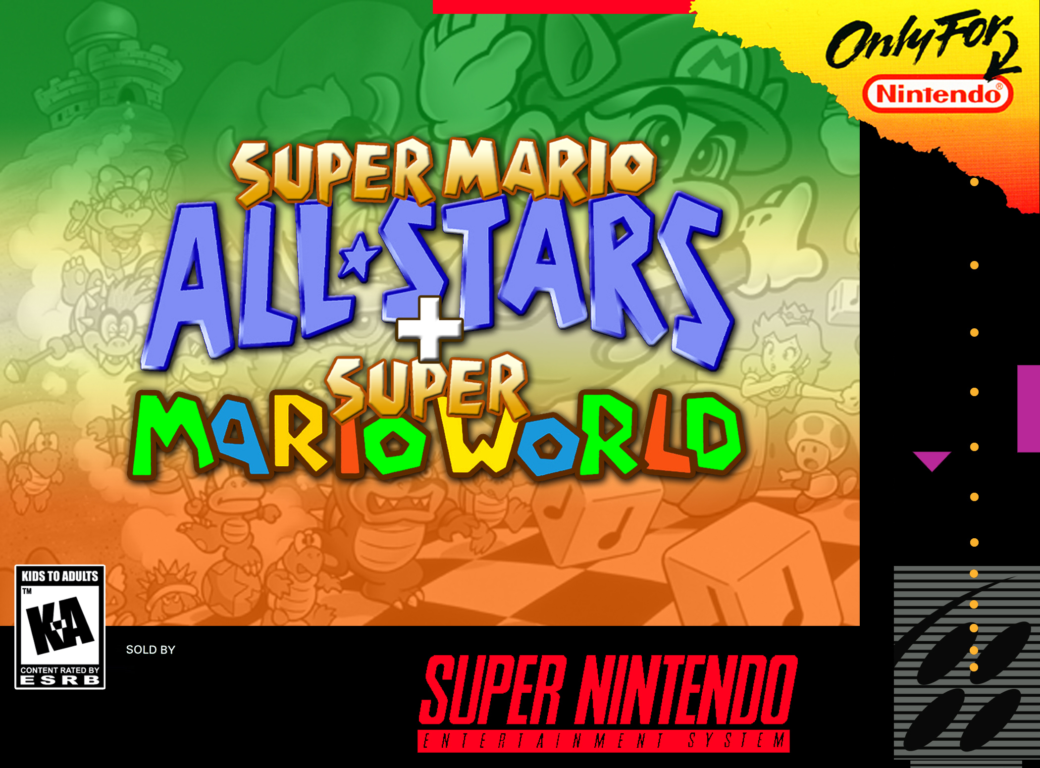 Super Mario All Stars Super Mario World Improvement