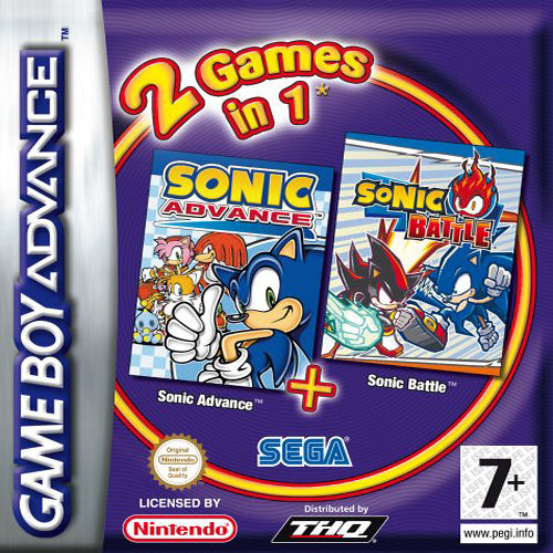 In 1 Sonic Advance Sonic Battle