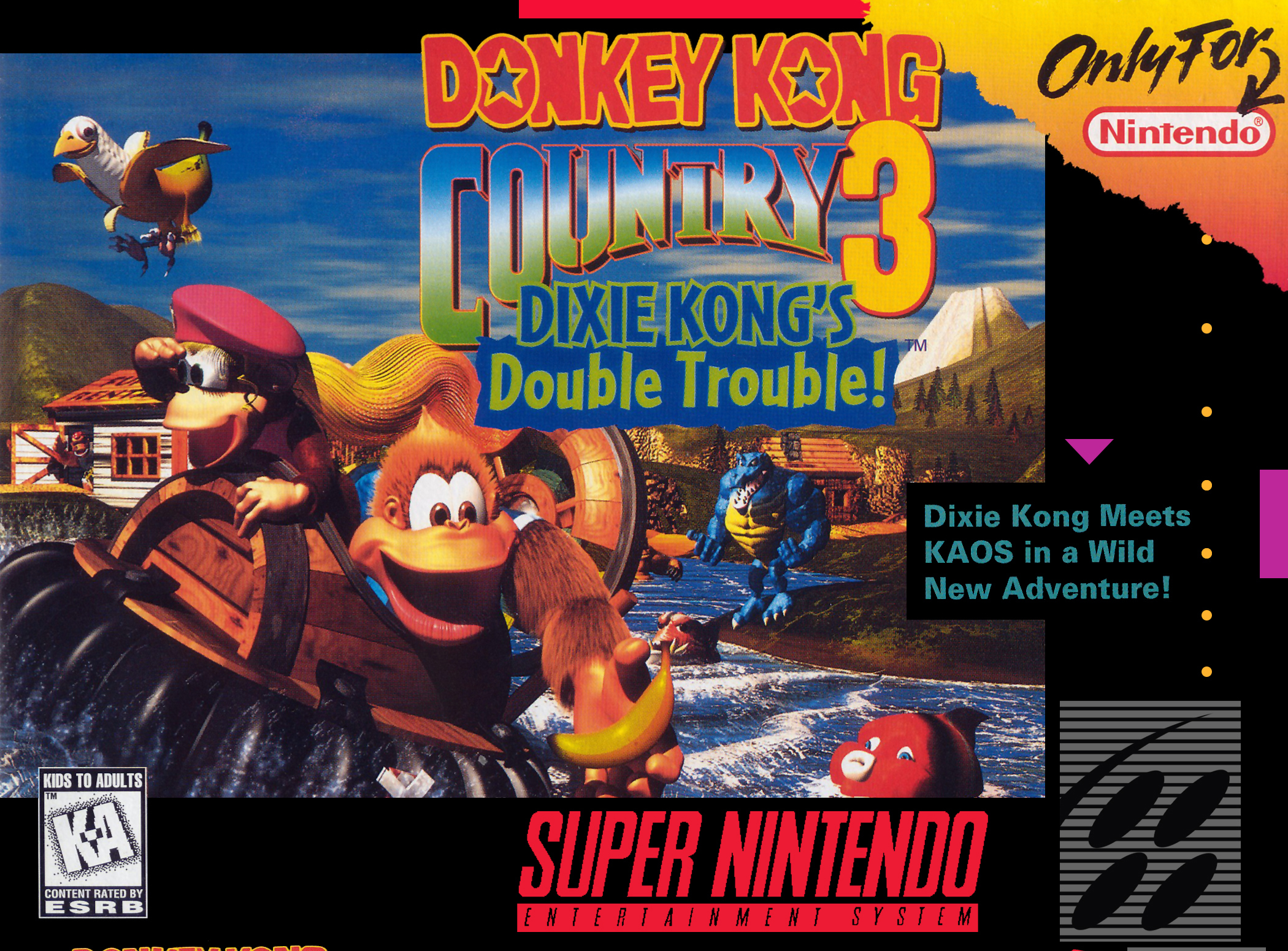 Donkey Kong Country 3 Dixie Kong S Double Trouble