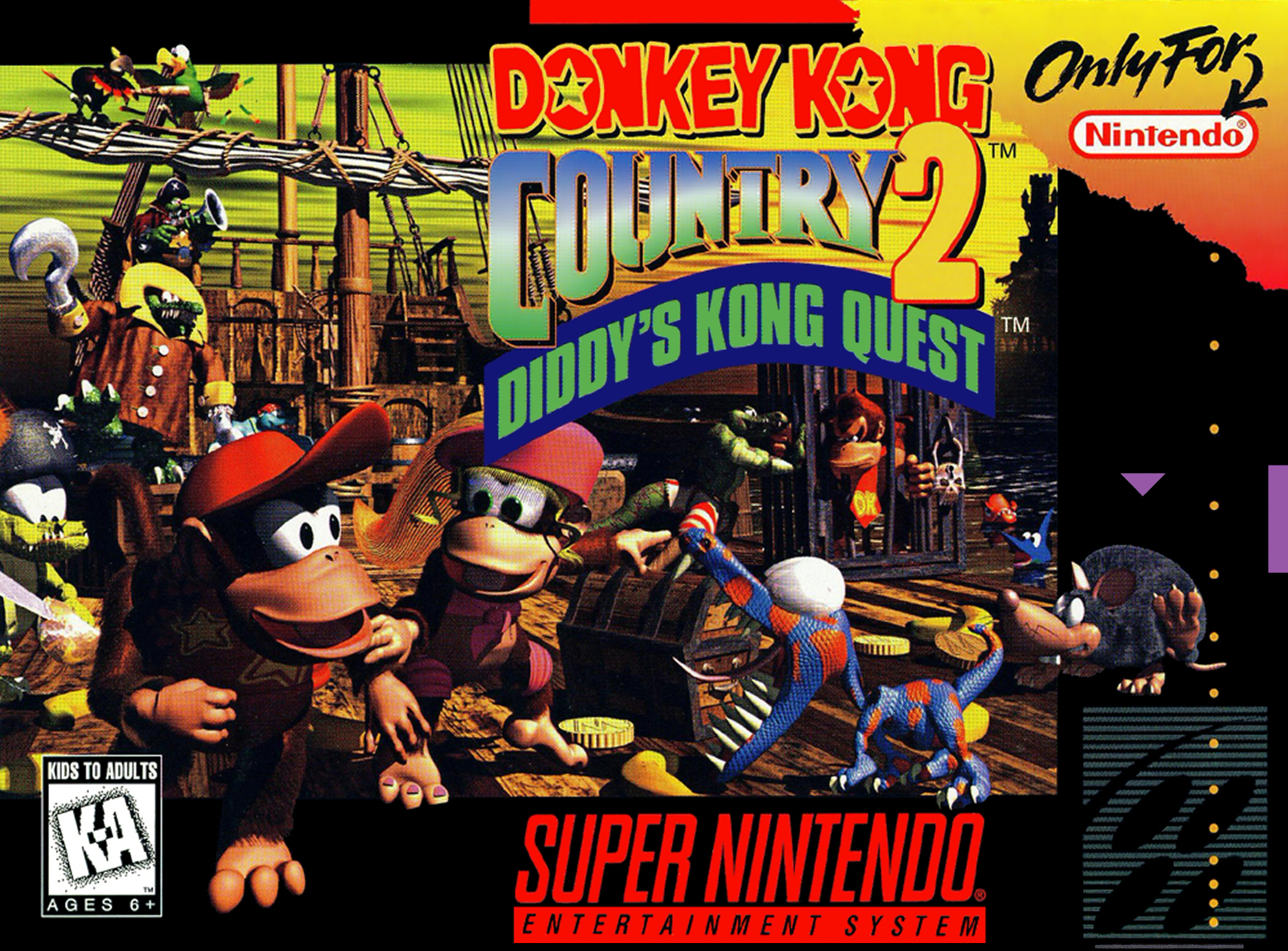 Donkey Kong Country 2 Diddy S Kong Quest